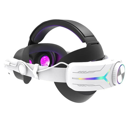 Adjustable Battery Head Strap For Meta For Quest 3s Fast Charging & Comfort Extend Playtime VR Accessories