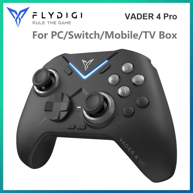 Flydigi Vader 4 Pro Gaming Controller, Force-switchable Tirgger Support, For PC/NS/Mobile/TV Box, PC Gamer PS Cloud Game Gamepad