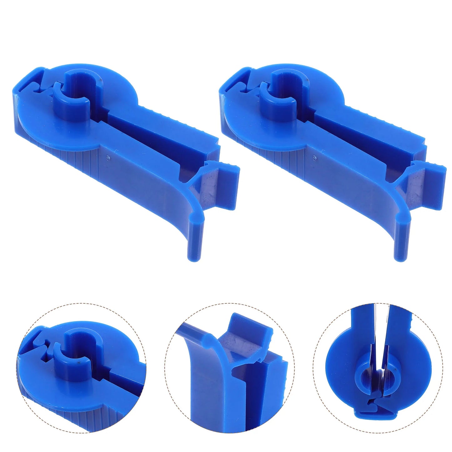Peritoneal Dialysis Supplies Permeable Pipe Clamp Accessories Bathroom Blue Abs