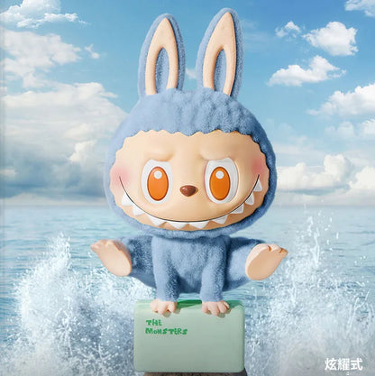 POP MART LABUBU THE MONSTERS Lazy Yoga Series Blind Box Toys Kawaii Anime Action Figure Caixa Caja Surprise Mystery Box Dolls