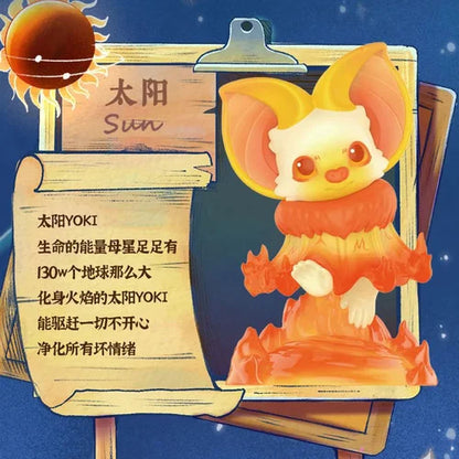 POP MART YOKI My Little Planets Series Blind Box Toys Guess Bag Mystery Box Mistery Caixa Action Figure Surpresa Cute Model