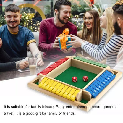 CPC CE Toys Four sided Flip Game Digital Game Toys Children's Parent Child Board Game Bar Party Leisure Game