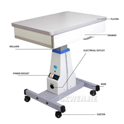 Ophthalmic Lifting Motorized Electric Table Lift WZ-3ADT For Load 75KG Computer And Medical Instruments And Auto Refraktometr