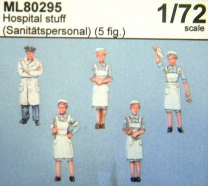 1/72 Scale Die-cast Resin Figure Medical Soldier Scene Layout Model Assembly Package (unpainted)