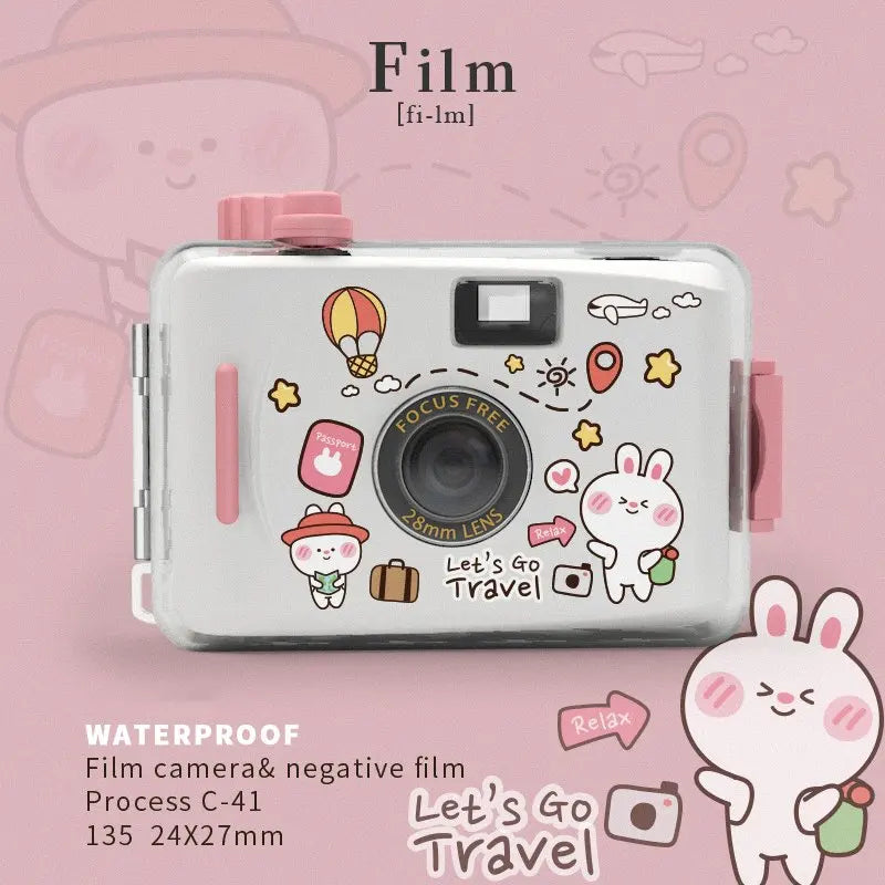 FOTO Film Camera Retro 135 Multiple Ins Film Point and Shoot Camera Waterproof Lomo Camera Kodak Film Fujifilm Kodak Don't Have
