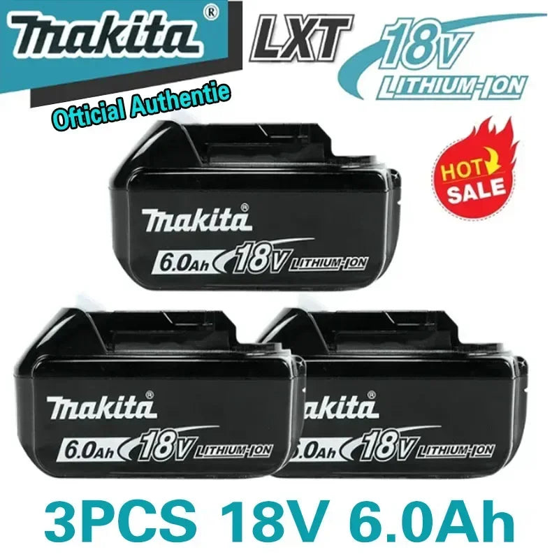 6000mAh for Makita 18V Battery Rechargeable Power Tools Battery 18V makita with LED Li-ion Replacement LXT BL1830 BL1860 BL1850