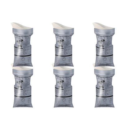 20PCS Outdoor Emergency Urine Bags 700ml Disposable Travel Mobile Toilet Portable Urinal Bag for Men Women Baby Car Vomiting Bag