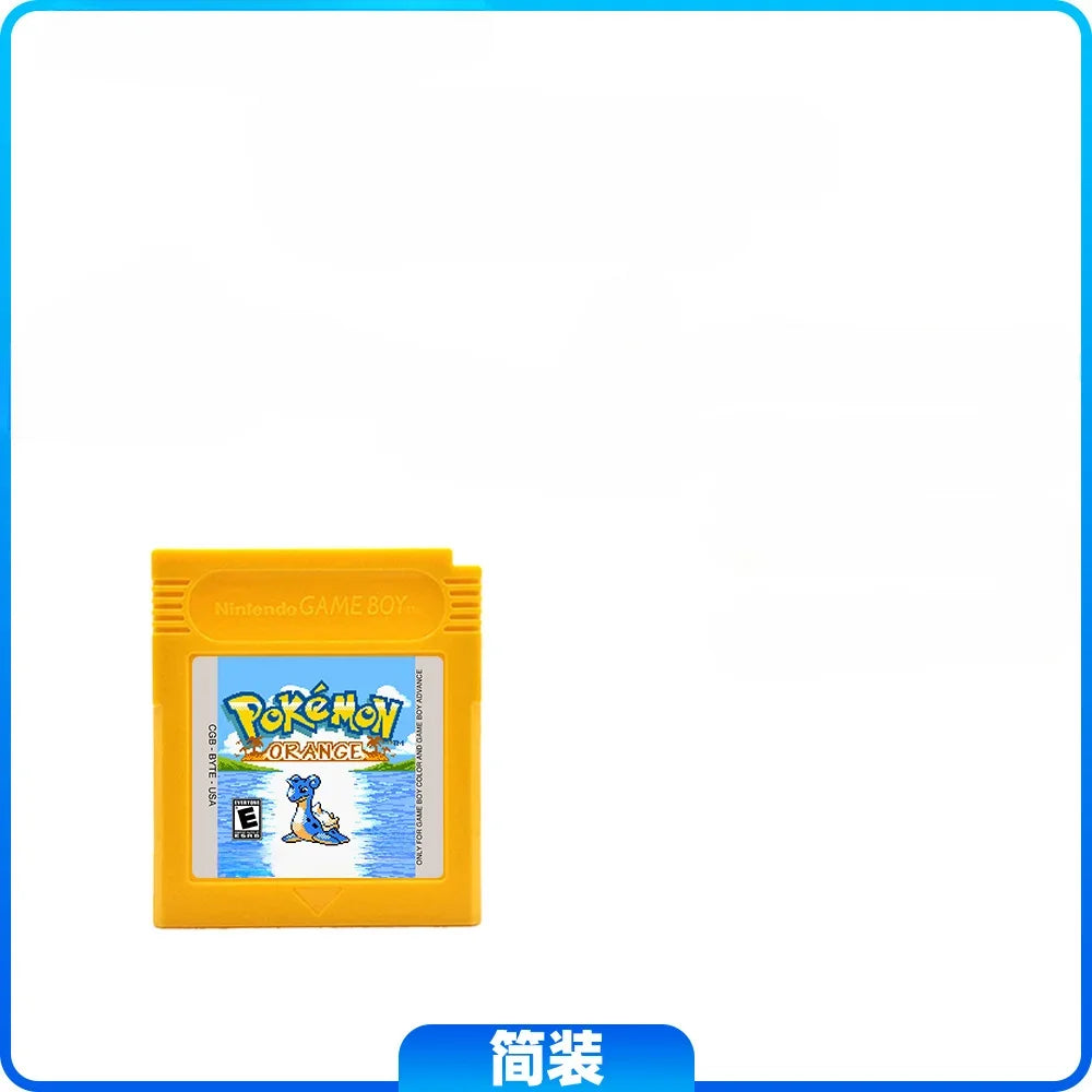 GBC/GBA Game Card Pokemon Orange US Version English Game