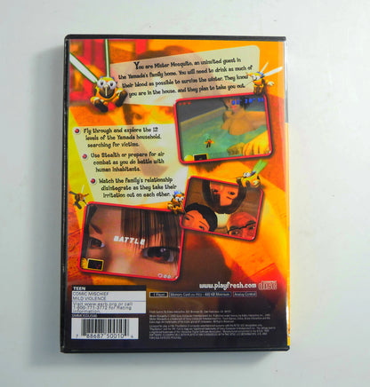 PS2 mister mosquito With Manual Copy Disc Game Unlock Console Station 2 Retro Optical Driver Video Game Machine parts