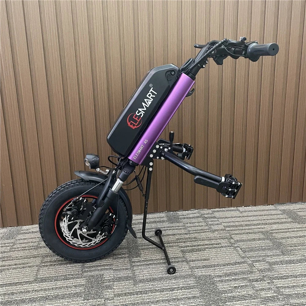 Elesmart 2024 500W Electric Wheelchair Handcycle A5 with 12.8Ah 16Ah Battery