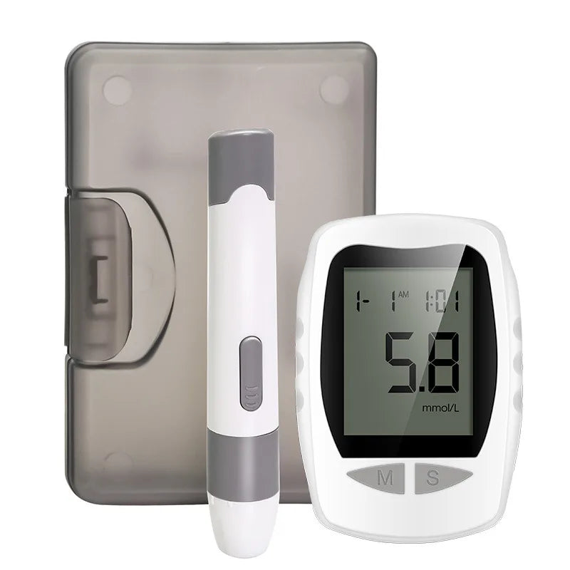 Blood Glucose Tester Household Tester Blood Analyzer Middle-Aged And Elderly Medical Blood Tester Without Adjustment