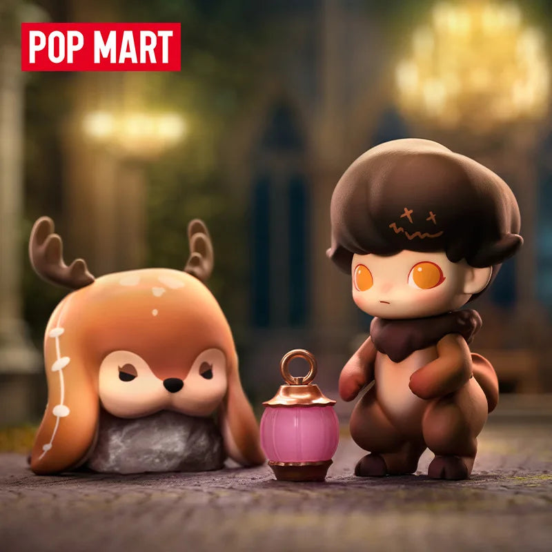 POP MART DIMOO: No One's Gonna Sleep Tonight Series Blind Box Toys Kawaii Action Figure Caixa Caja Mystery Box Dolls Girls Gift