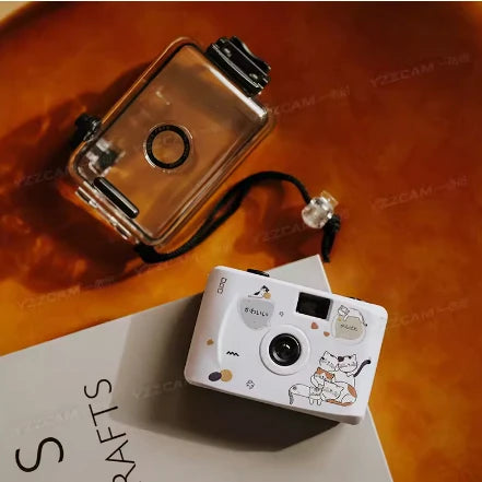 FOTO Film Camera Retro 135 Multiple Ins Film Point and Shoot Camera Waterproof Lomo Camera Kodak Film Fujifilm Kodak Don't Have