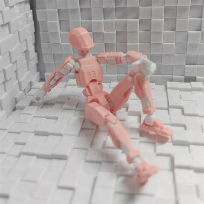 Figures Toys Movable Robot Multi-Jointed Dummy 13 3D Printed Mannequin Action Figure Model Doll Shapeshift Robot Collection Toy