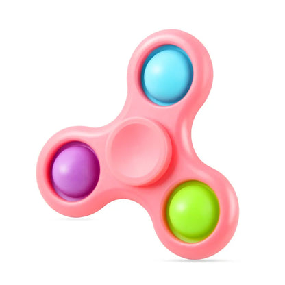 New Fidget Spinner Toys Hand Fingertip Multi-color Spnining Top Stress Relief Decompression Adults Toy Gifts for Boys Girls