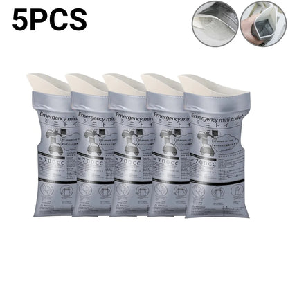 Outdoor Emergency Urinate Bags Disposable Piss Bags Travel Mini Mobile Toilet Women Men Portable Urine Bag Baby Vomiting Bag