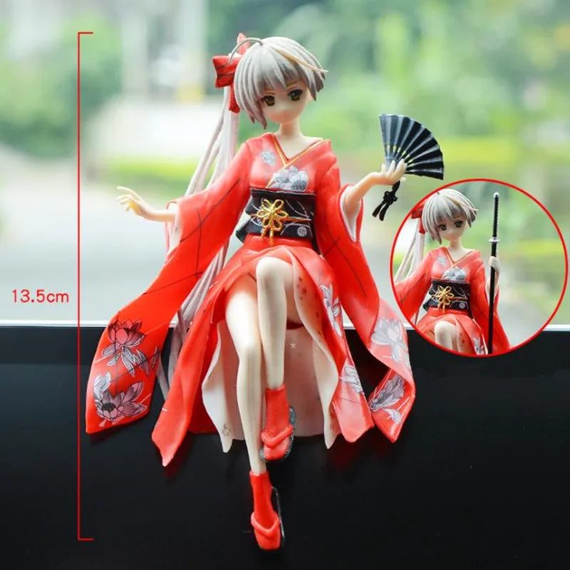New 3 style Sexy Bikini Girl Yuuki Asuna Action Figure Anime Collection Peripherals Doll Cute Model Toys  Car Ornaments