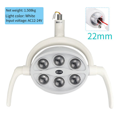 Dental Unit Lamp Led Lamp For Dentistry Chair Unit Surgical Lighting Shadowless Lamp Medical Tools For Oral Teeth