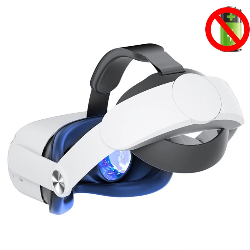 Battery Head Strap for Oculus Quest 2 Adjustable Elite Strap 10000mAh Battery Pack Fast Charging for Quest 2 Accessories