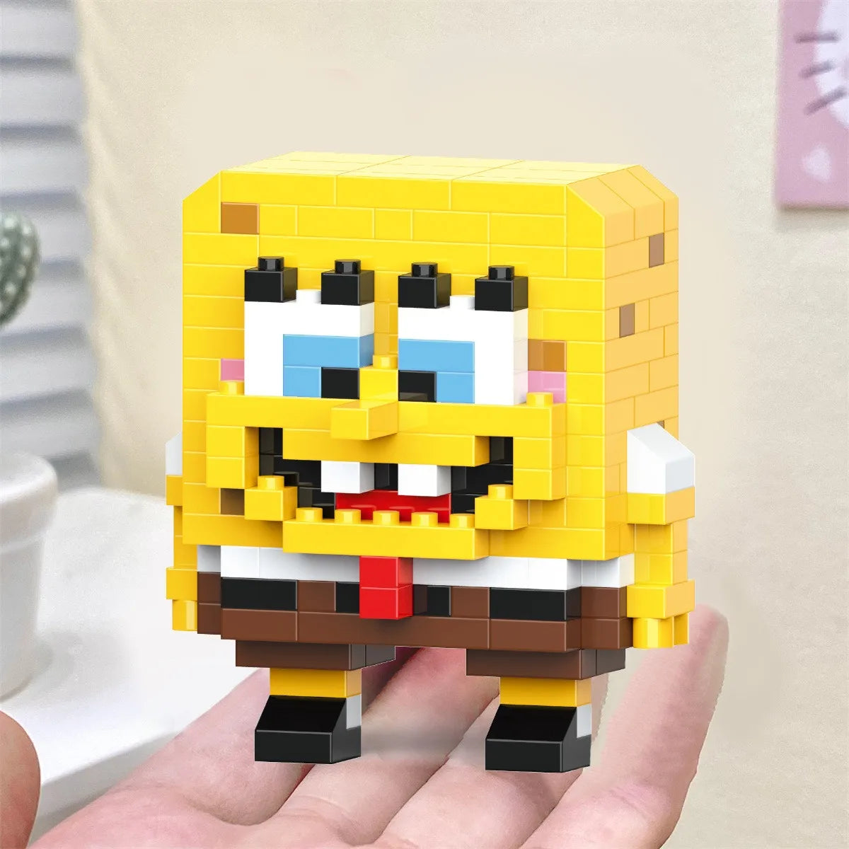 Disney Anime Princess Building Blocks Stitch Mickey Mouse mini Action toy Figures Blocks Toys Bricks Assemble Toys Kids Gifts