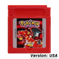 Pokemon GBC Games Cartridge 16 Bit Video Game Console Card Blue Crystal Golden Green Red Silver Yellow Multilanguage Fans Gift