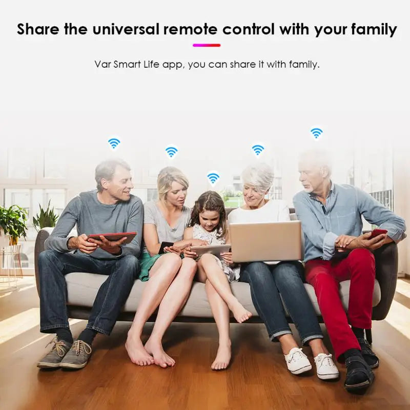 TUYA Smart Home Wifi IR Remote Control Smart WiFi Universal Infrared For TV DVD AUD AC Works With Alexa Google Home Yandex Alice