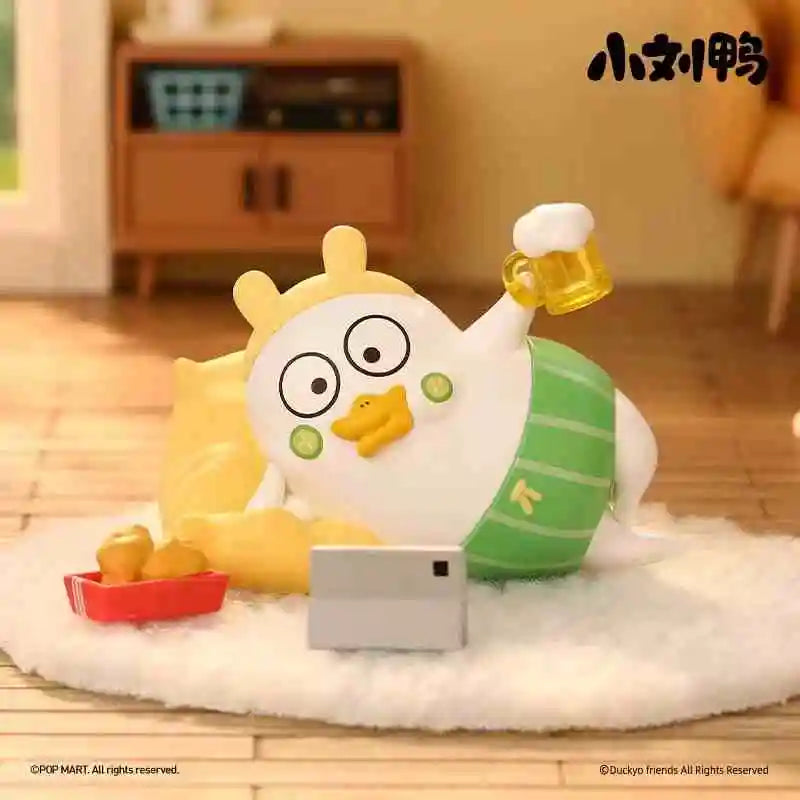 Genuine Blind Box Duckyo's Leisure Life Series Cute Doll Pvc Handmade Model Table Decoration Collect Toy Mysterious Boxtoy Gift