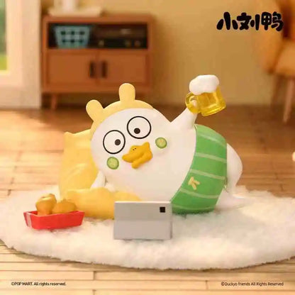 Genuine Blind Box Duckyo's Leisure Life Series Cute Doll Pvc Handmade Model Table Decoration Collect Toy Mysterious Boxtoy Gift