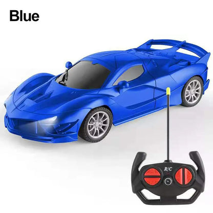 1:18 4 Channels RC car With Led Light 2.4G Radio Remote Control Cars Sports Car High-speed Drift Car Boys Toys For Children Gift