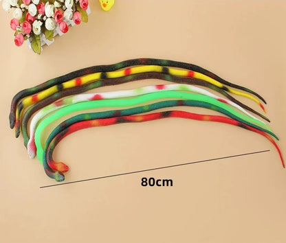 Fun Toy Snake simulation of soft rubber toys Artificial Snake Realistic Appearance Props Simulation False Snake Scary Toy