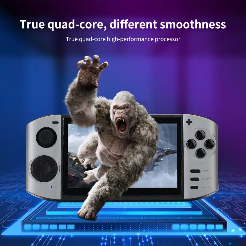 High-definition display high-resolution handheld game console retro two-player video game console