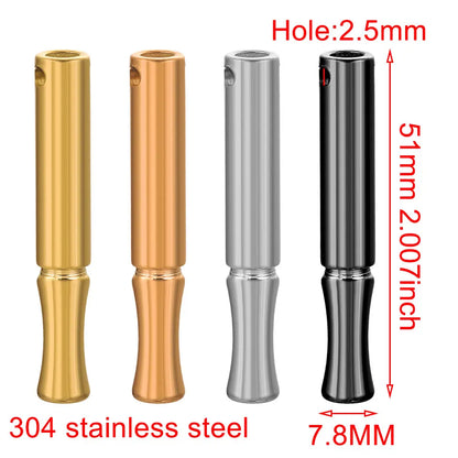 Stainless Steel Plated Rose Gold Gun Black Anxiety Breathing Pendant for Women Stress Relief Meditation Necklaces Yoga Jewelry