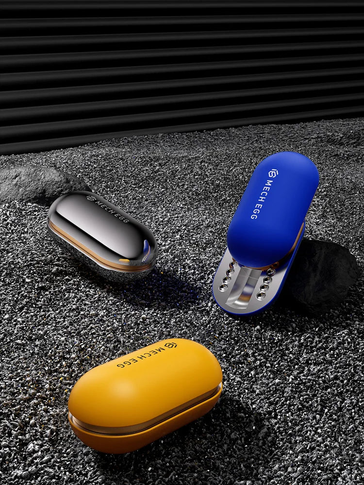 fidget toys Push-and-slide stress-relieving metal toy, Mech Egg, EDC, ADHD tool, adult stress-relieving toy, kids' gift