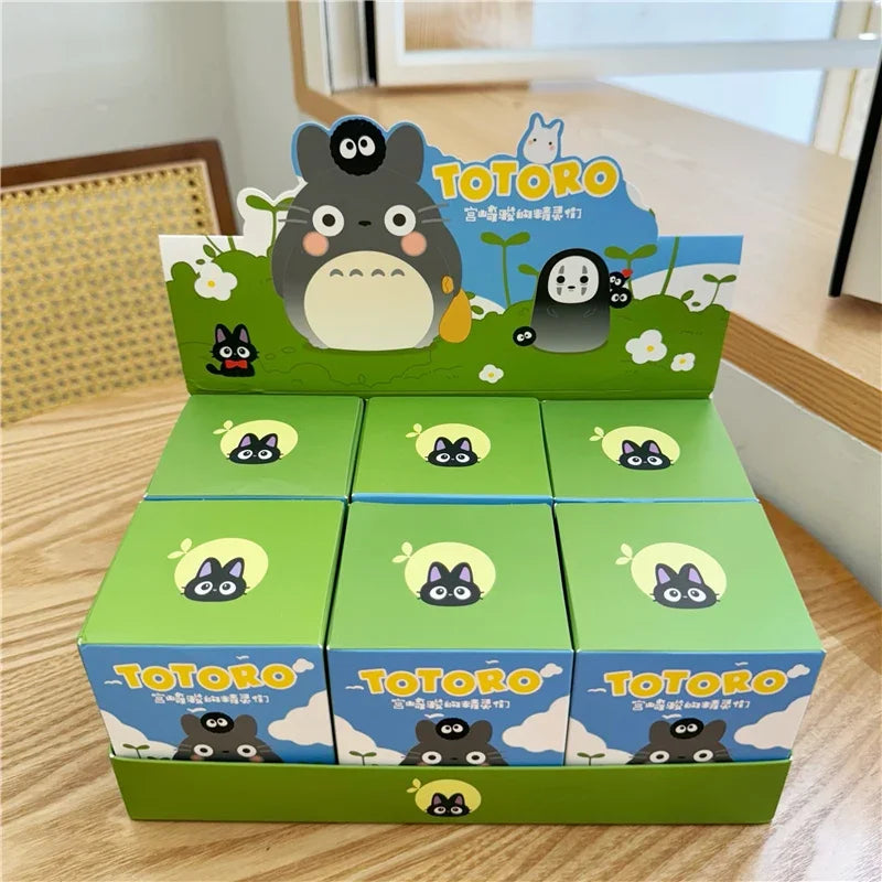 Hayao Miyazaki's Elves Mysterious Blind Box Trendy Toy Desktop Ornaments Faceless Man Surprise Box Holiday Gift Glowing