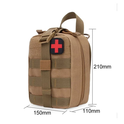 Outdoor Bag Survival Pouch Outdoor Medical Box Large Size SOS Bag Outdoor First Aid Bag Medical Kit Bag Molle EMT Emergency