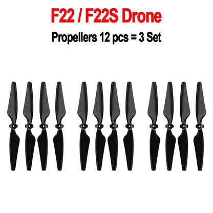 SJRC F22S Drone Propellers Accessories Parts F22 4K PRO Professional Dron Quick Disassembly Blades Spare F22 Maple Leaf