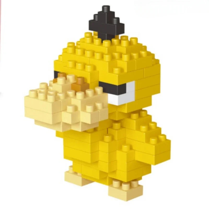 Pokemon Small Simple Building Blocks Pikachu  anime figure  Action Toys Graphics Diamond Mini Model Pocket Monster Collect Gift