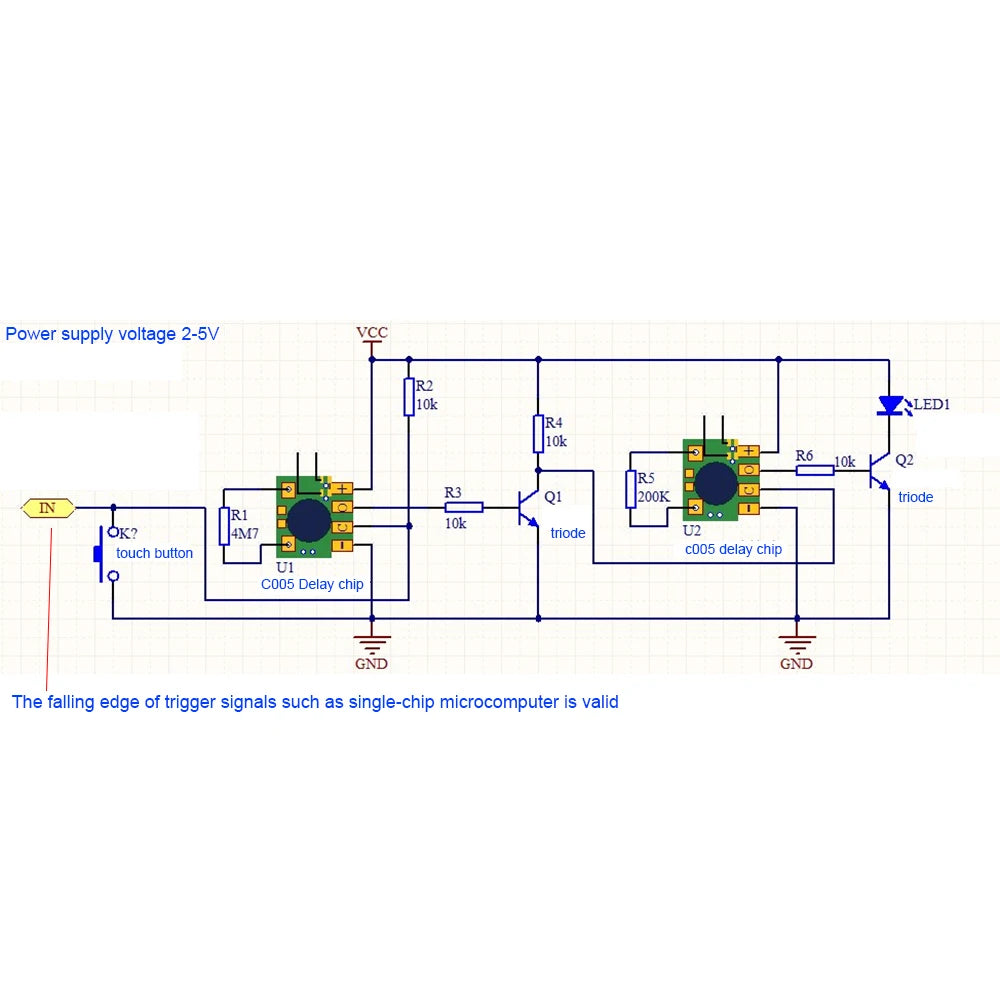 10pcs Multi-function Delay Trigger Timing Chip Module Timer Ic Timing 2s - 1000h Automation Kit