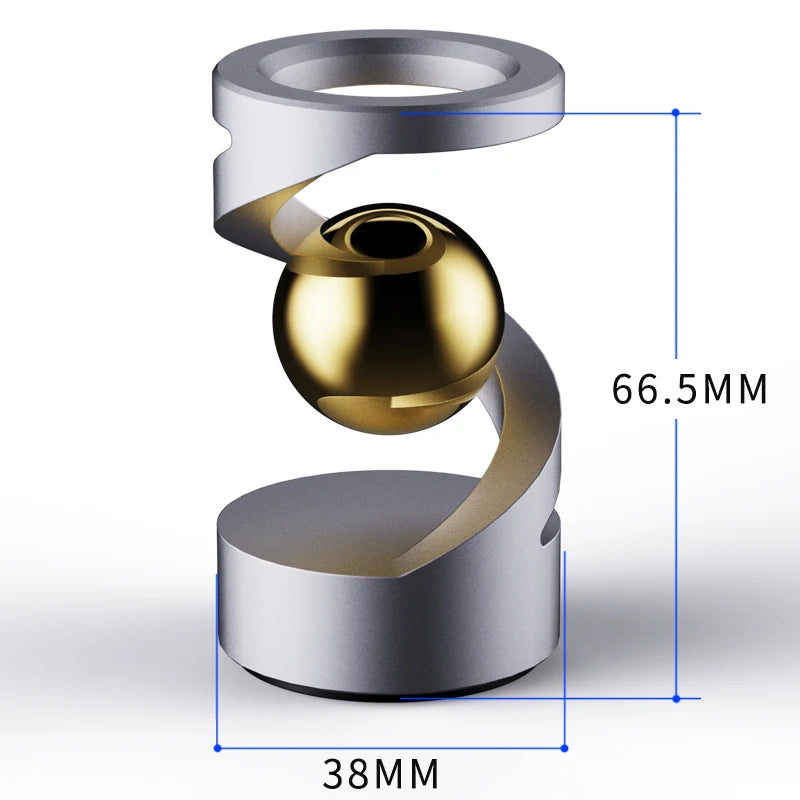 Metal magnetic levitation desktop toy anti-gravity spinning gyroscope relieve stress office decompression toy children's gift