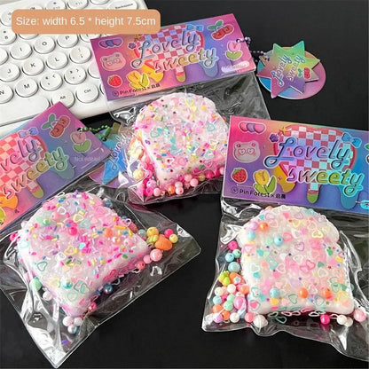 New Cartoon Kawaii Plush Cat Paw Slow Rebound Toy Creative Ins Small Fresh Pinch Music Fidget Toy Children Decompression Toys