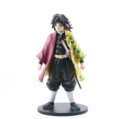 Demon Slayer Action Figure Anime Same Style Doll Toy Kamado Tanjiro Nezuko Zenitsu Collection Model PVC Material Birthday Gifts