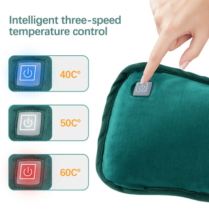 USB Electric Hand Warmer Graphene Heat Thermal Pillow Gloves Pad Winter Warm Bag for Hot Hands And Feet
