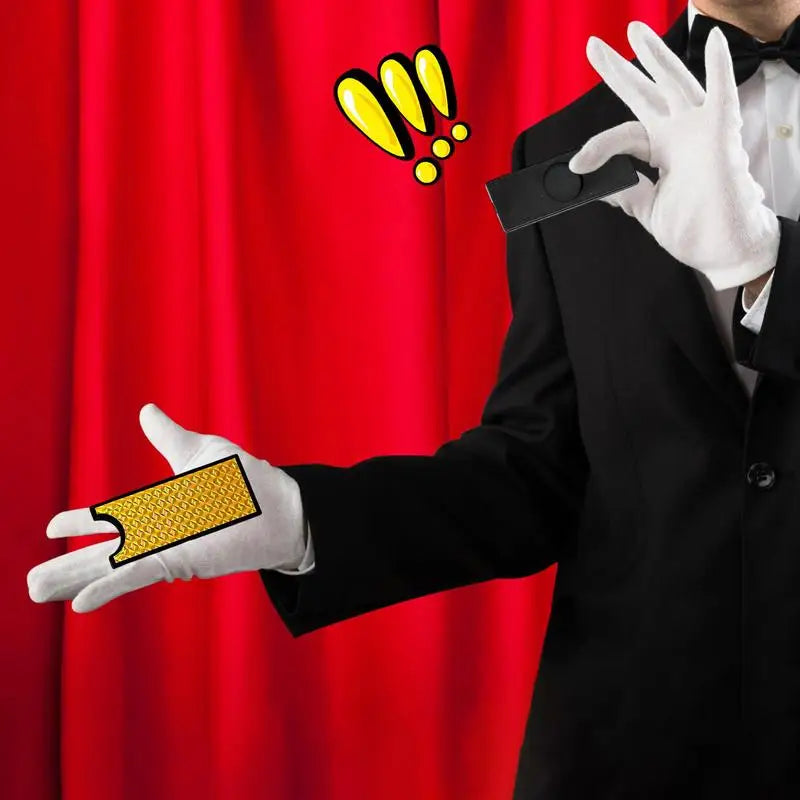 Magic Coin Disappear Toys Money Disappearing Magic Tricks Games Magical Vanishing Gimmick Party Games Cool Props Birthday Gifts