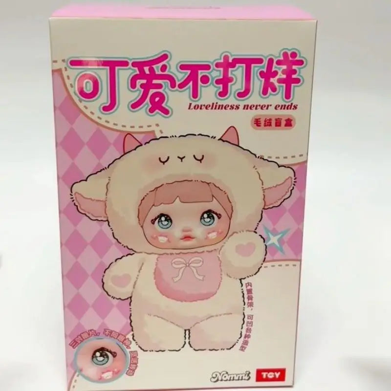 Blind Box Nommi Loveliness Never Ends Series Vinyl Mystery Box  Cute Plush Doll Action Figure Bag Pack Pendant Surprise Toy Gift