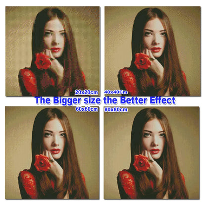 Mystery gift Mysterious 5D DIY Diamond Painting full drill mosaic custom photo 5D Diamond Embroidery Painting Surprise Box