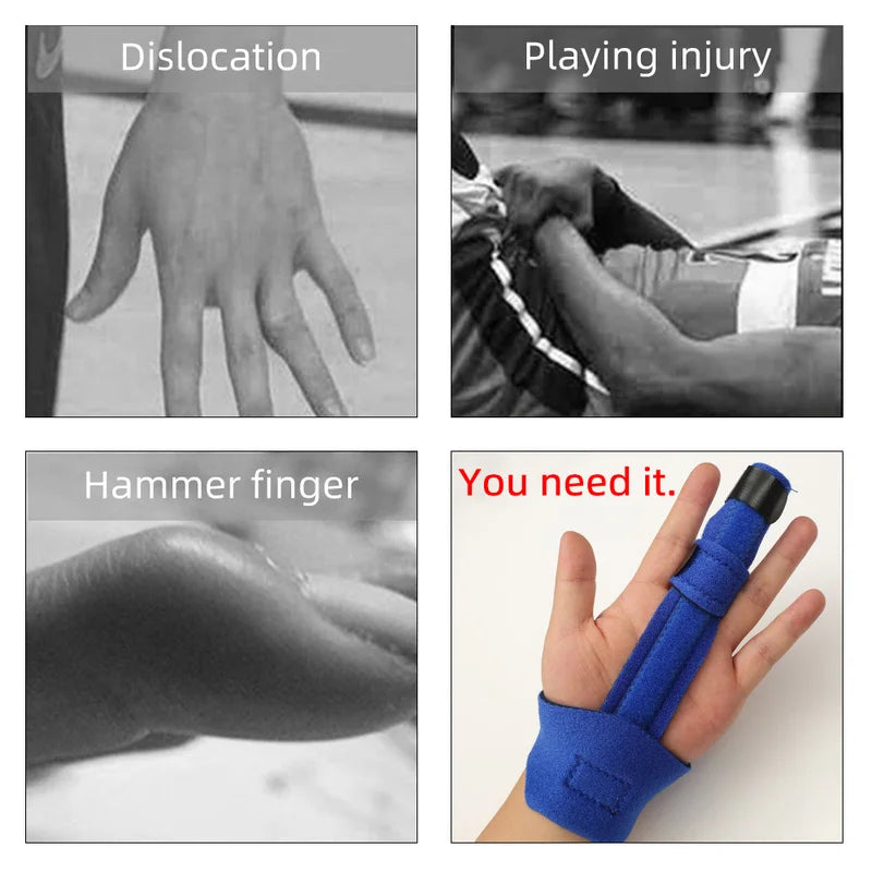 First Aid Finger Splint Immobilizer Medical Thumb Care Adjustable Waist Support Stabilizer Treatment Sprains Pain Relief Care