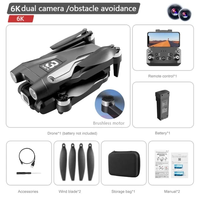 Xiaomi Z908Pro Max Drone with 4k professional Dual HD camera Mini Drone ESC FPV Obstacle Avoidance Brushless Quadcopter RC Toys