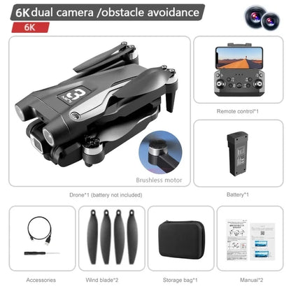 Xiaomi Z908Pro Max Drone with 4k professional Dual HD camera Mini Drone ESC FPV Obstacle Avoidance Brushless Quadcopter RC Toys