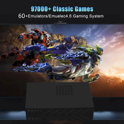 Retro Video Game Console R3 PRO Batocera System 500GB 3865U 70000+Games For Wii PS2 PSP Saturn GameCube N64 Wireless handle