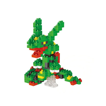 Pokemon Small Simple Building Blocks Pikachu  anime figure  Action Toys Graphics Diamond Mini Model Pocket Monster Collect Gift